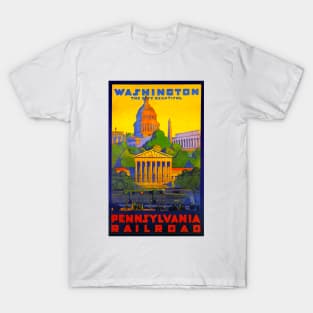 Vintage Travel - Washington T-Shirt